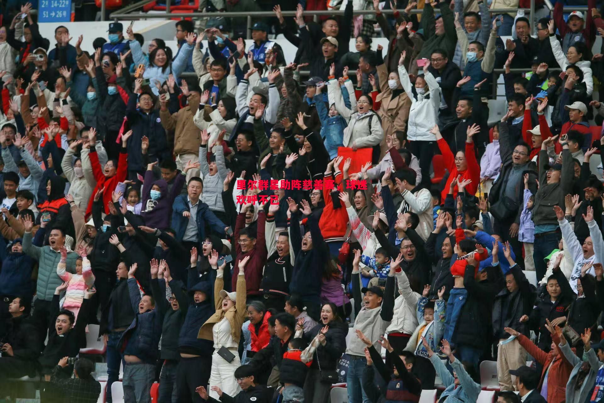 里尔群星助阵慈善赛,球迷欢呼不已 里尔群星助阵慈善赛,球迷欢呼不已