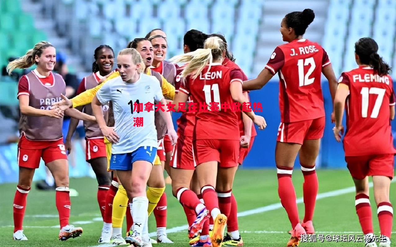 加拿大女足在比赛中掀起热潮 加拿大女足在比赛中掀起热潮